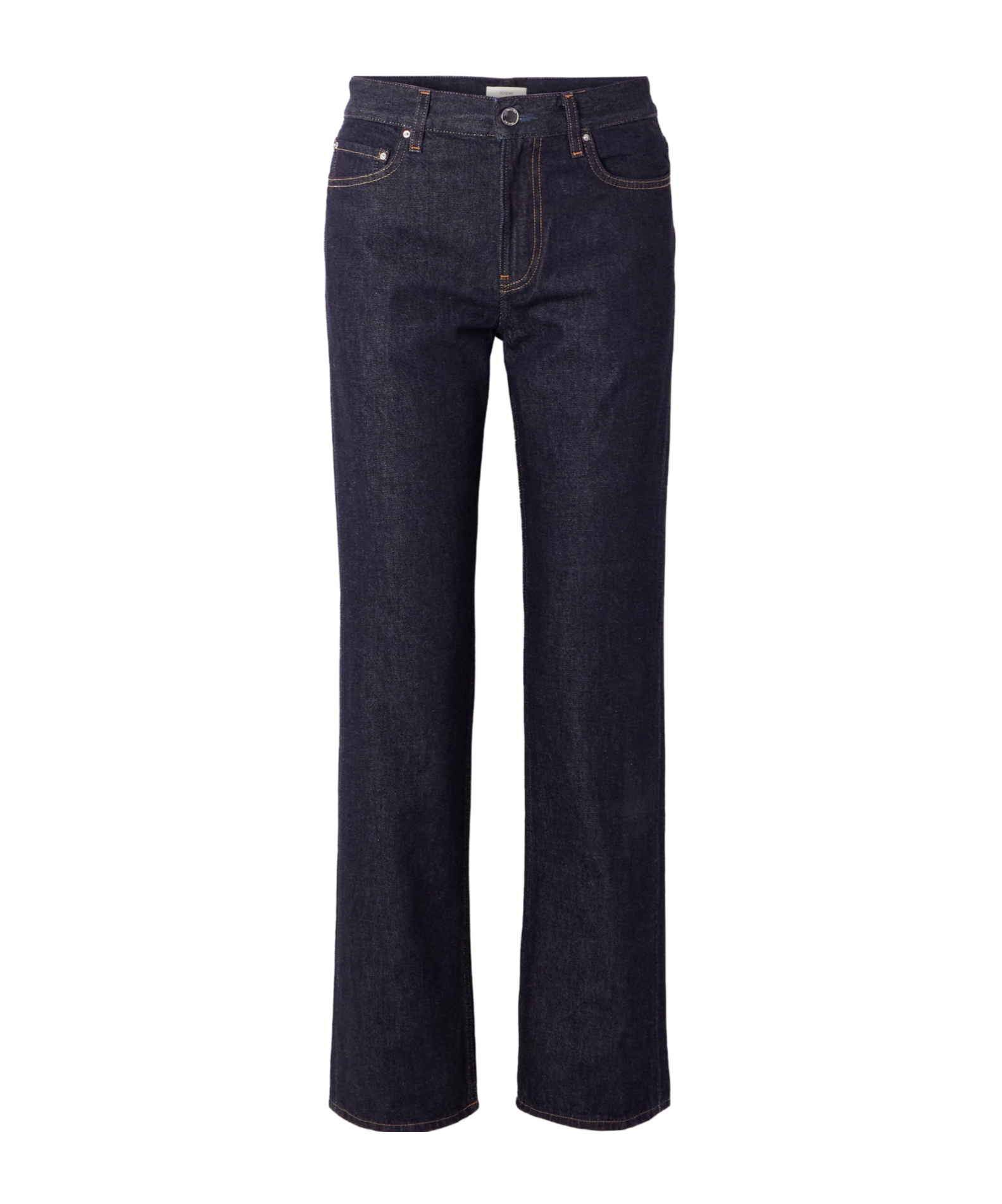 Totême Belt Loop Jeans In Blue