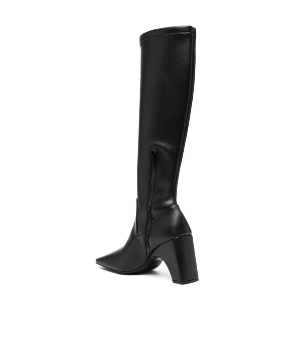 Coperni Black Bridge Stretch Tall Boots In Black