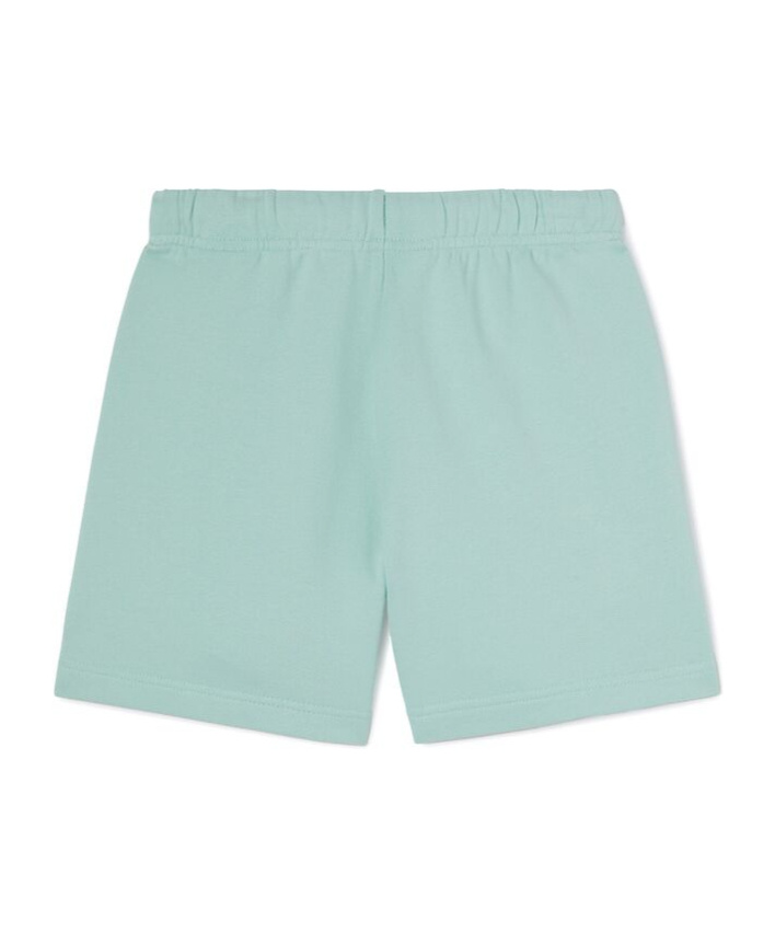Palm Angels Printed Track Shorts In Green