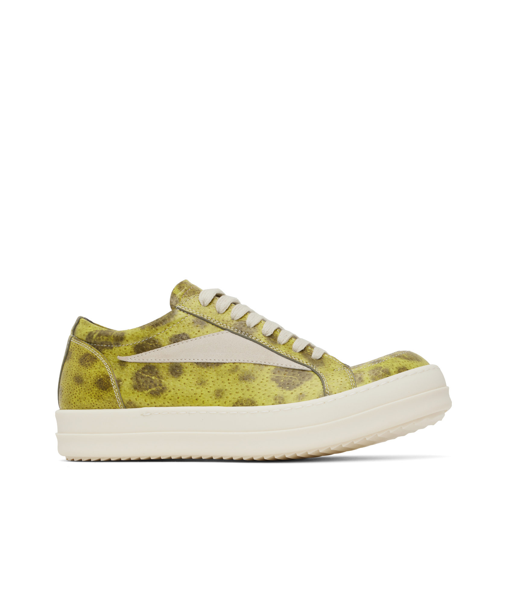 Rick Owens Hollywood Vintage Sneaks Sneakers In White