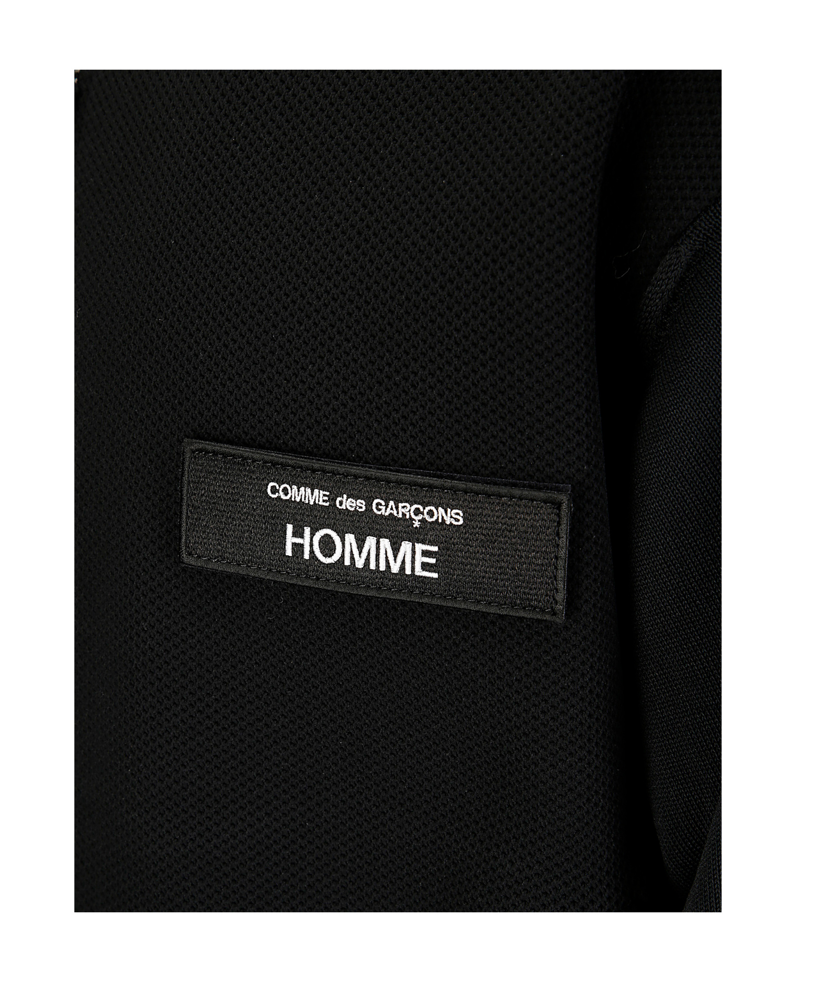 Comme Des Garçons Zip-up Sweatshirt In Black