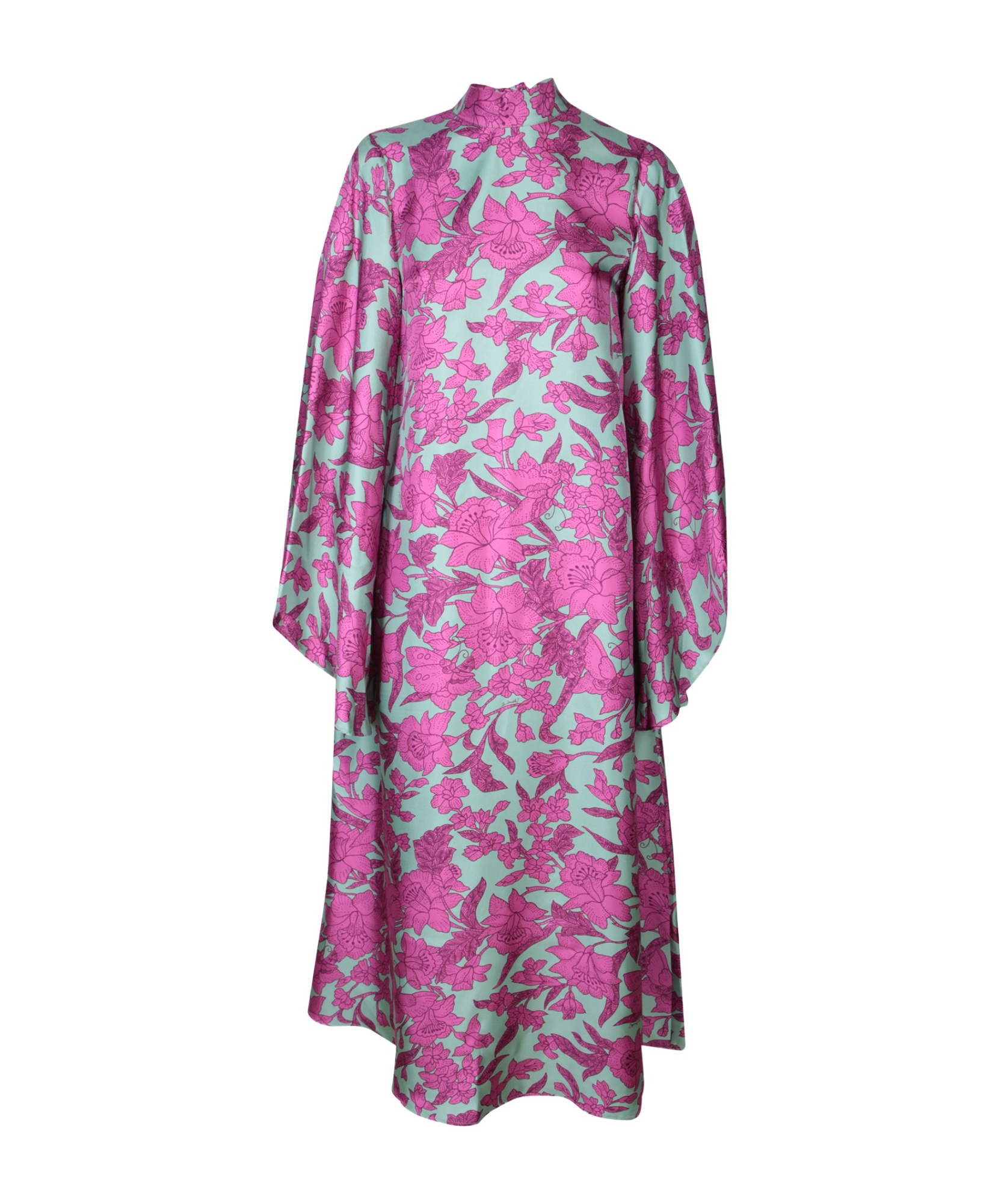 La Doublej Floral Dress In Pink