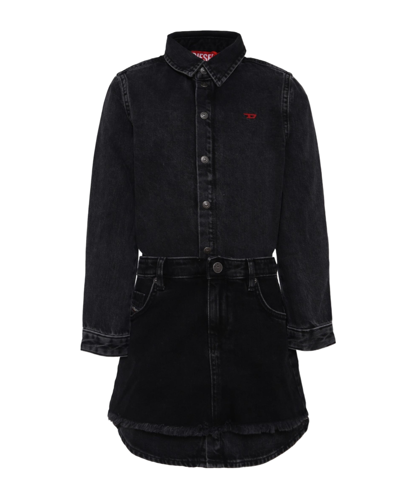 Diesel Denim Dress In Blue