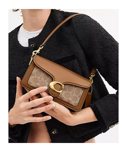 Coach Single-handle Cross-body Bag In Brown