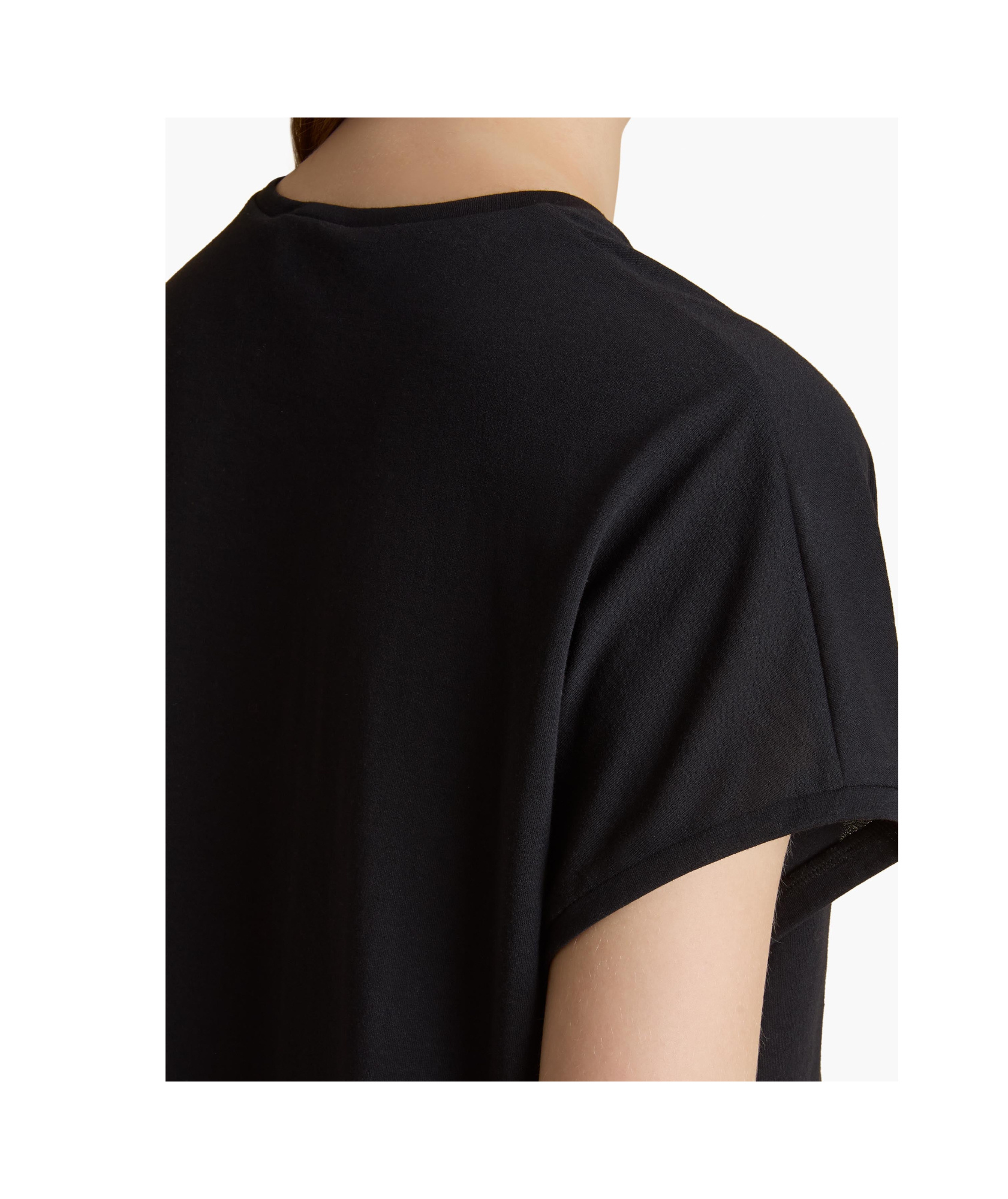 Khaite Mae Short-sleeved T-shirt In Black