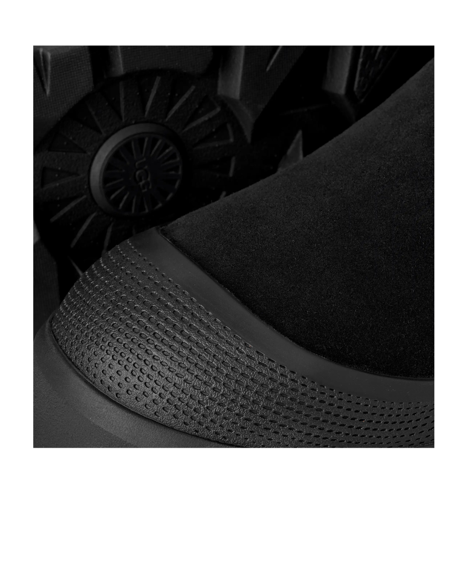 Ugg Suede Classic Ultra Mini Weather Hybrid Ankle Boots In Black