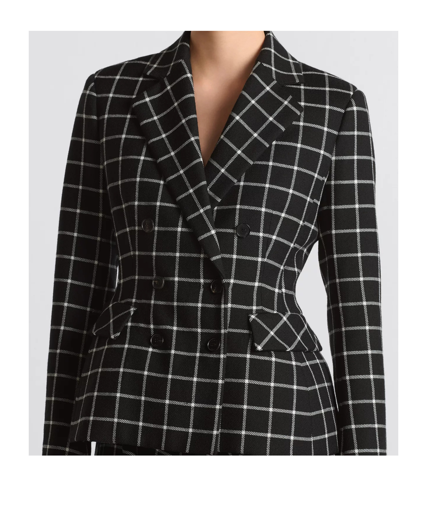 Dior Double-breasted Casual Jacket In Black
