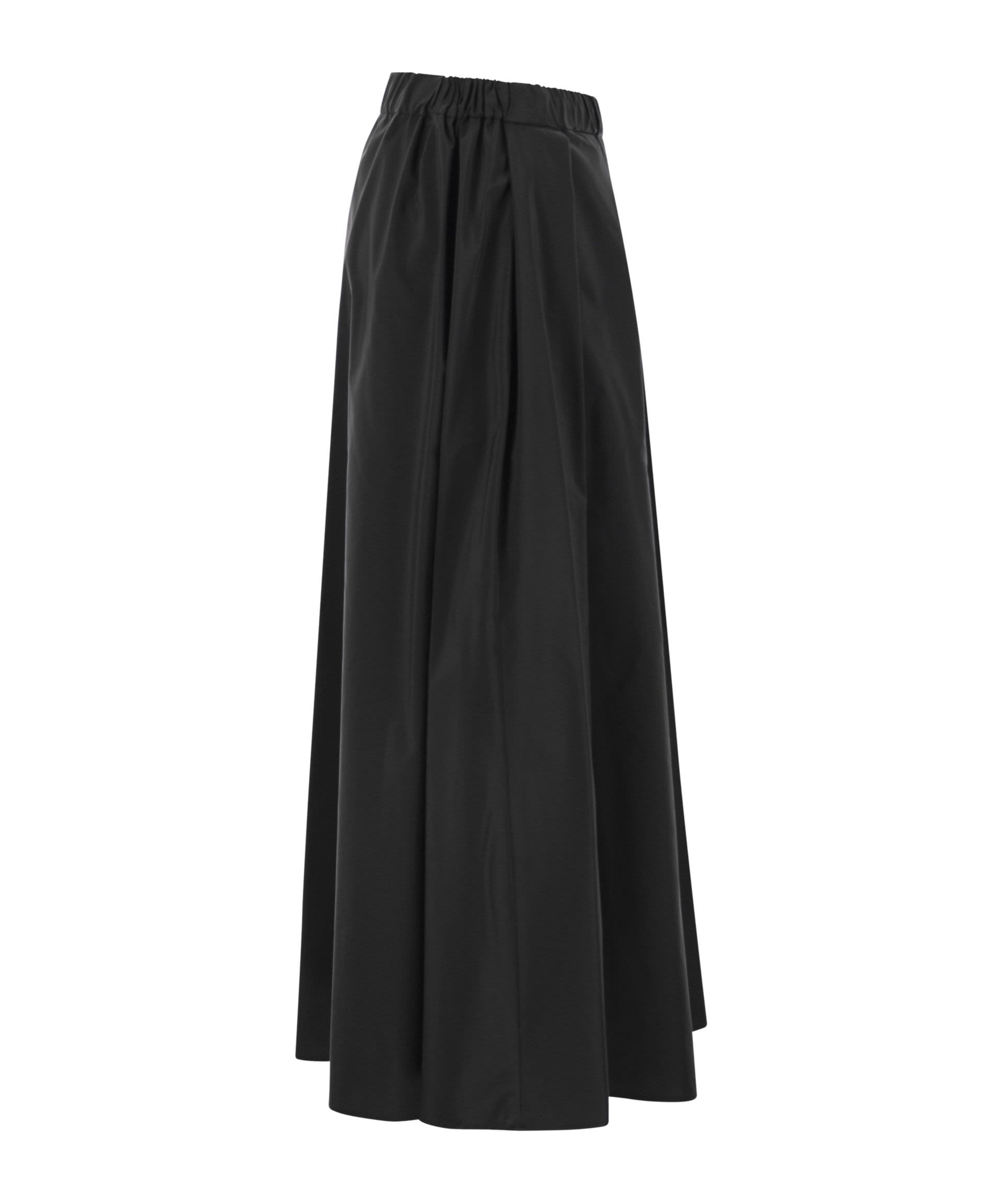 Weekend Max Mara Elastic Waist Skirt In Black
