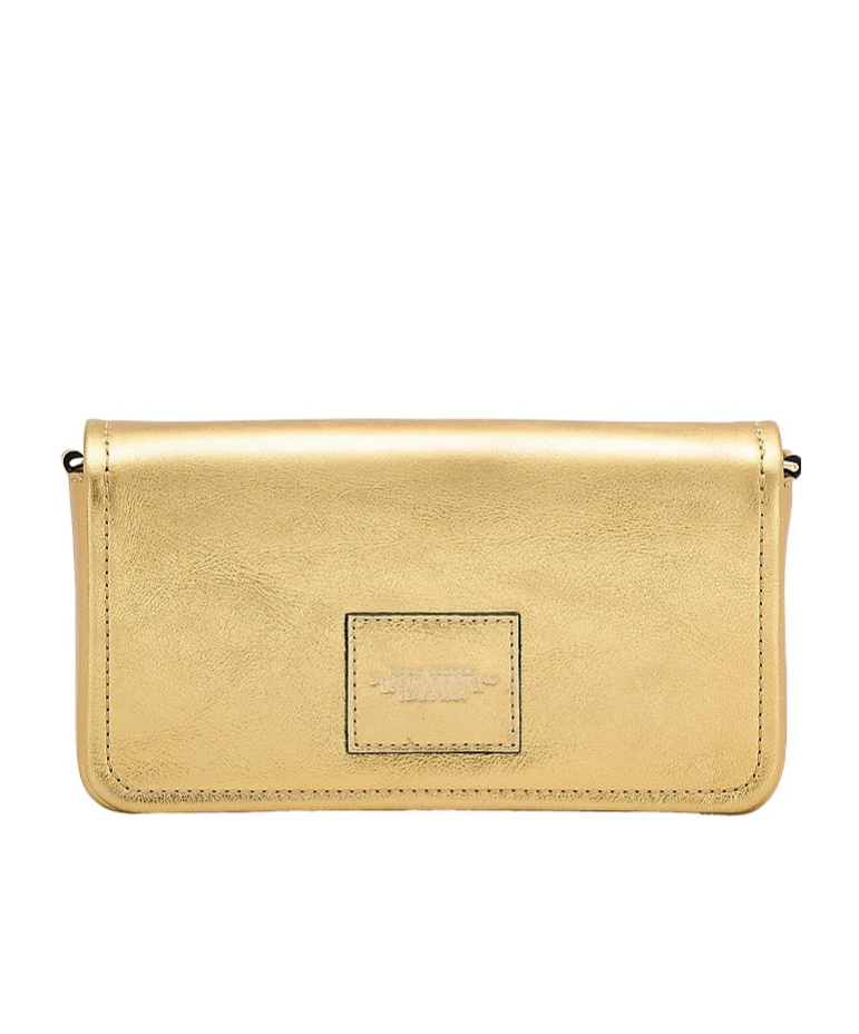 Marc Jacobs The Metallic Leather Chain Mini Bag