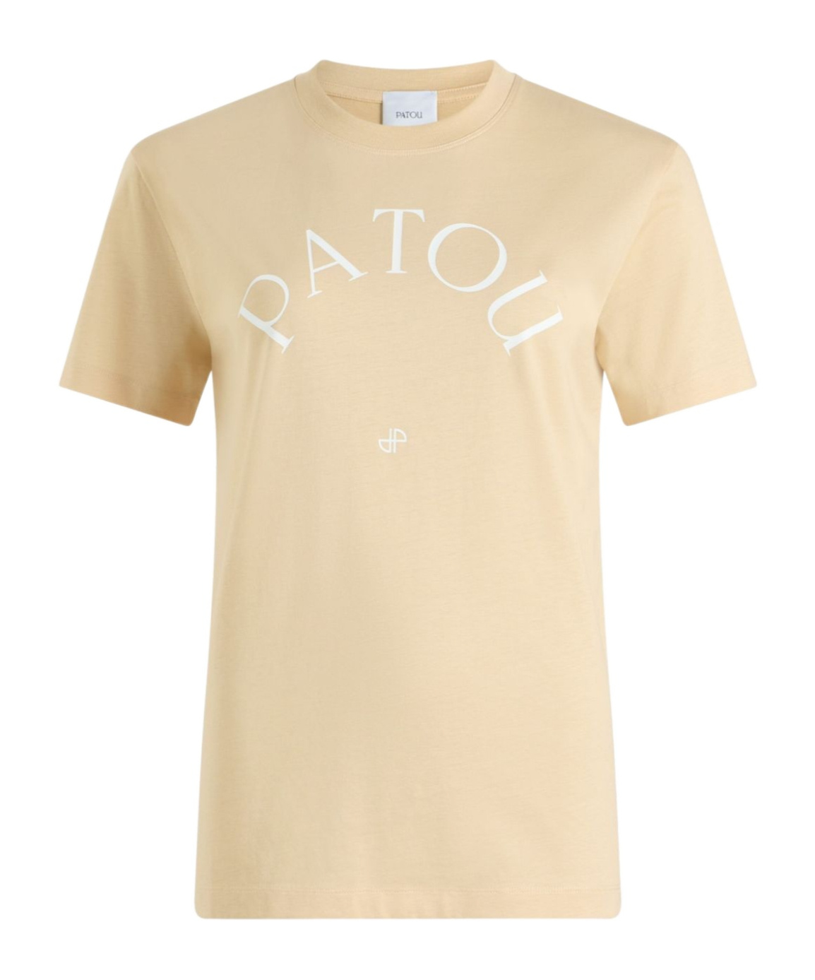 Shop Patou Logo-print T-shirt In Nude