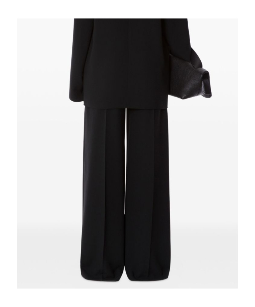 Alberta Ferretti Alberta Ferreti Cady Stretch Wide Leg Trousers In Black