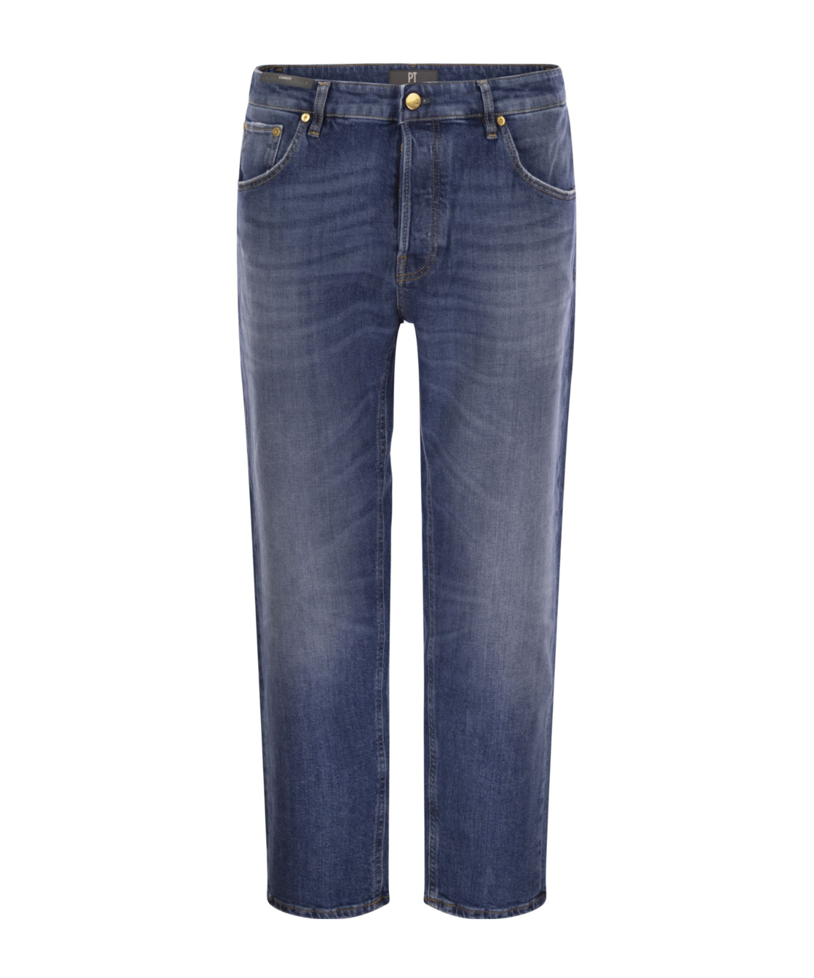 Pt Torino Rebel- Straight-leg Jeans In Blue