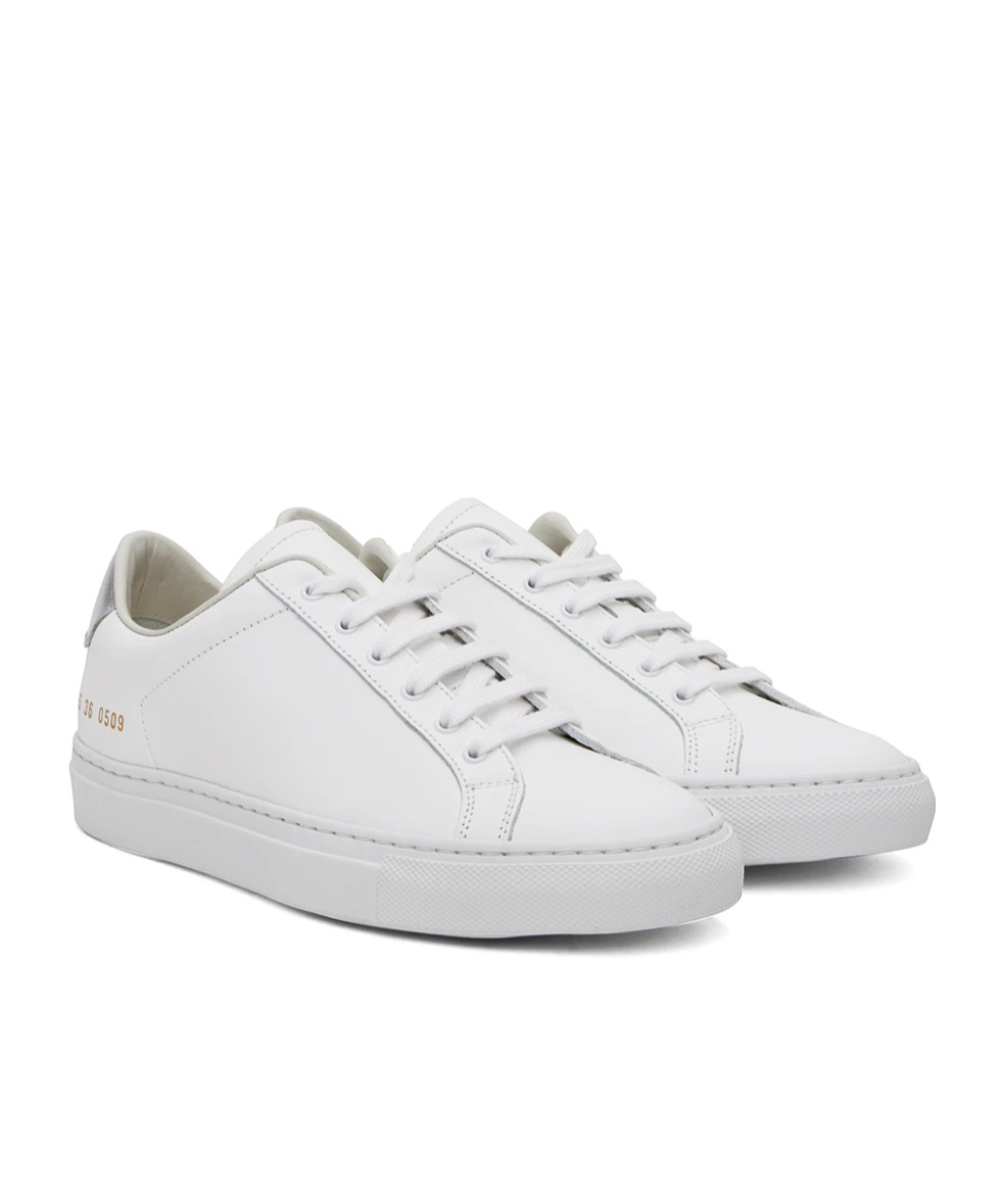 Common Projects Retro Classic Sneakers In White