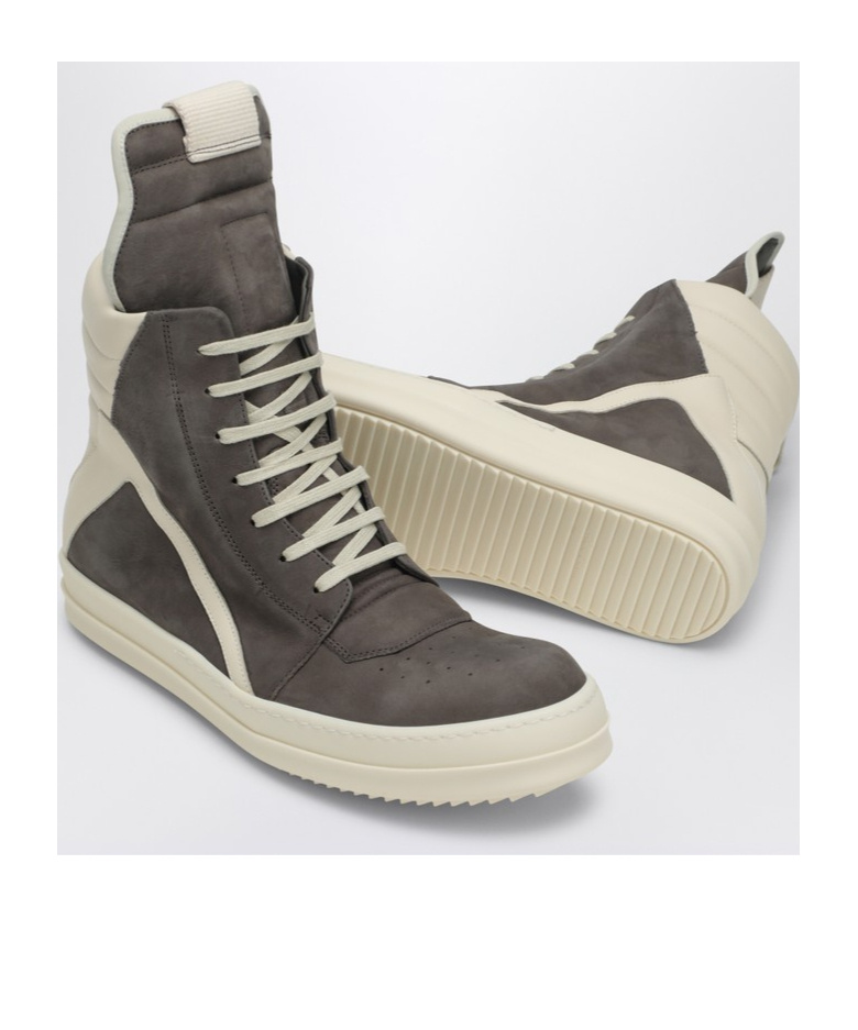 Rick Owens Lace-up High-top Sneakers In Black