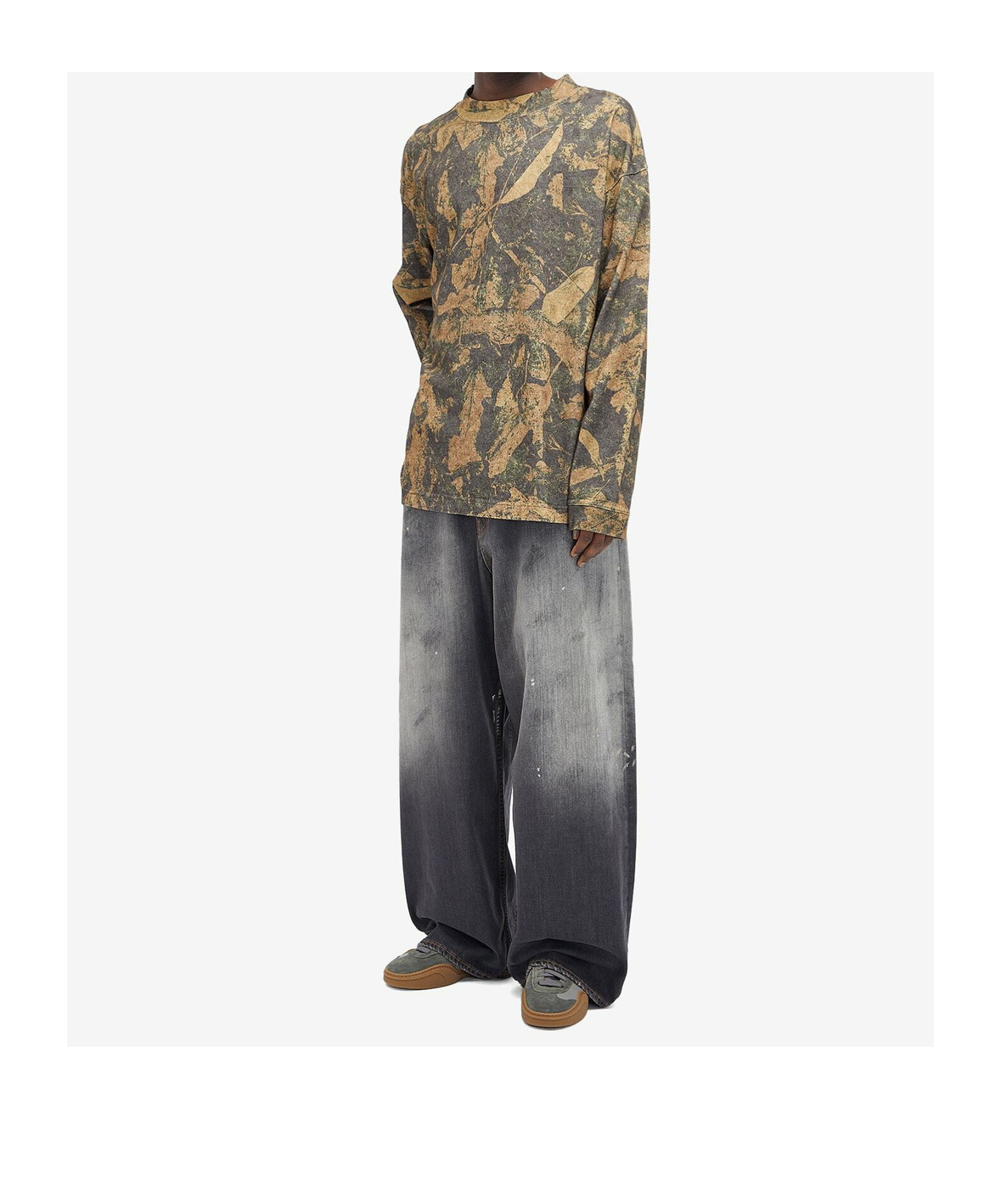 Acne Studios Long-sleeved T-shirt In Nude