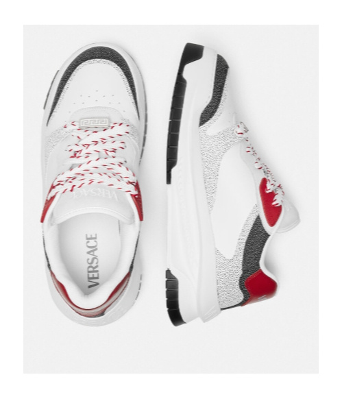 Versace Odissea Sneakers In White