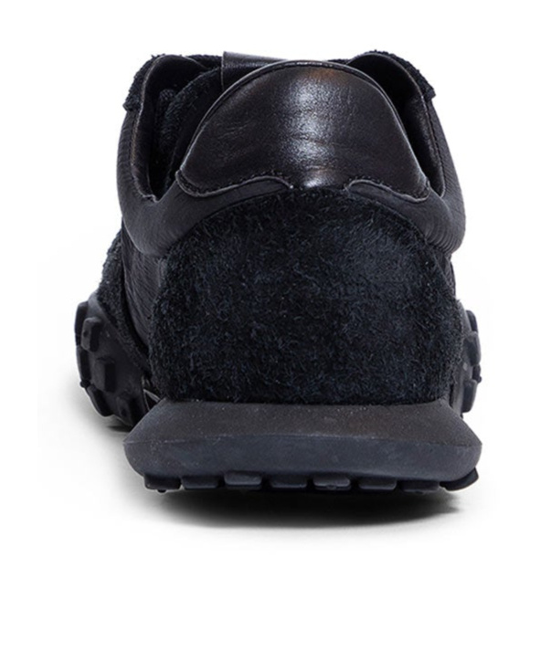 Jil Sander Lace-up Low-cut Sneakers In Black