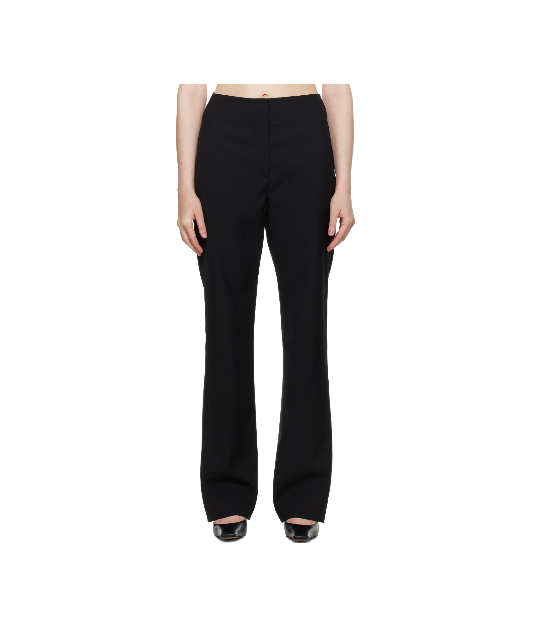Nanushka Black Irida Trousers