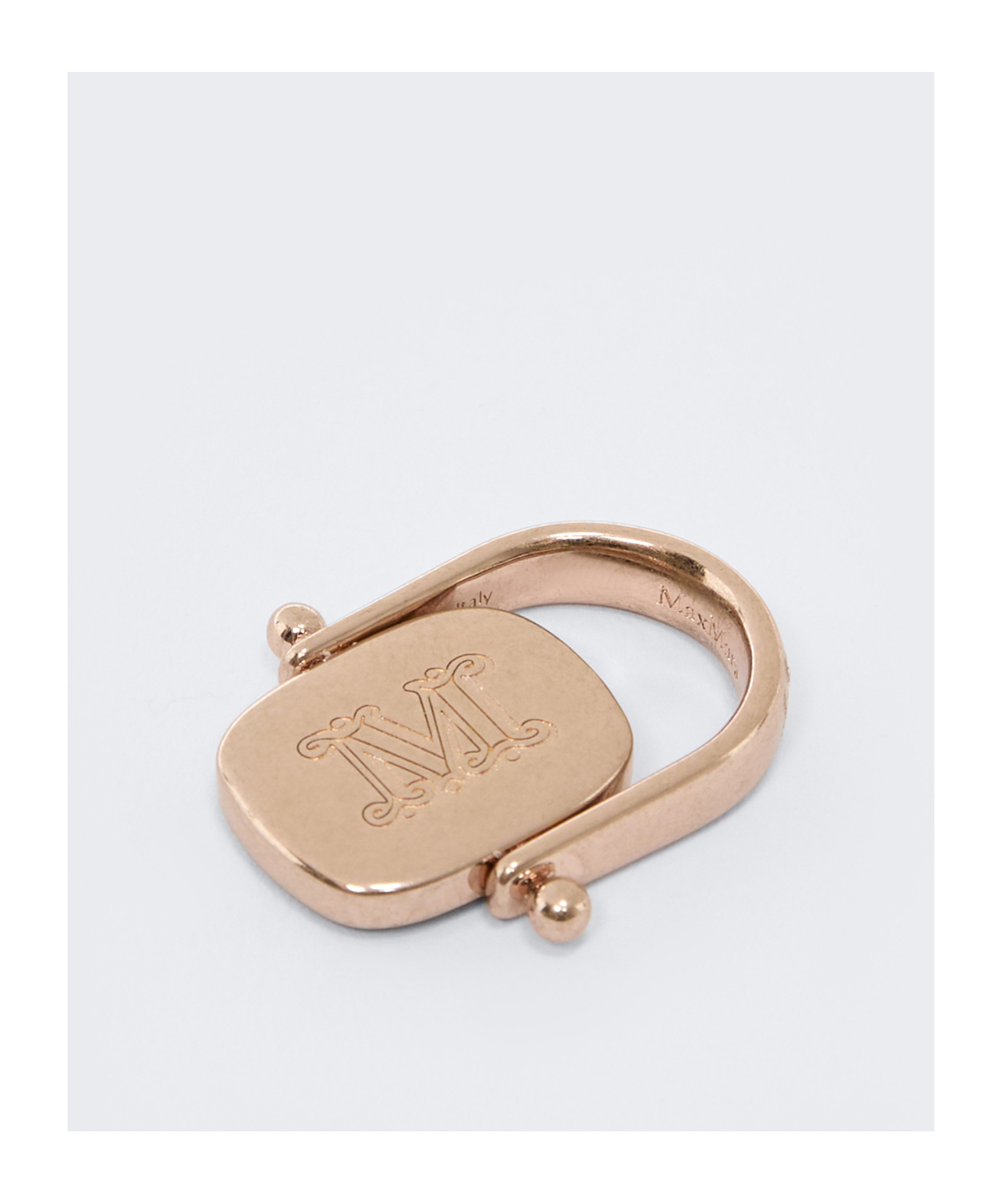 Max Mara Metal And Resin Ring