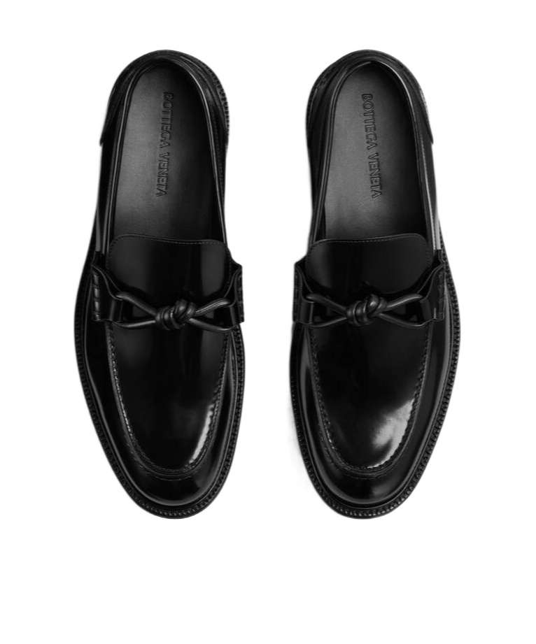 Shop Bottega Veneta Astaire Loafer In Black