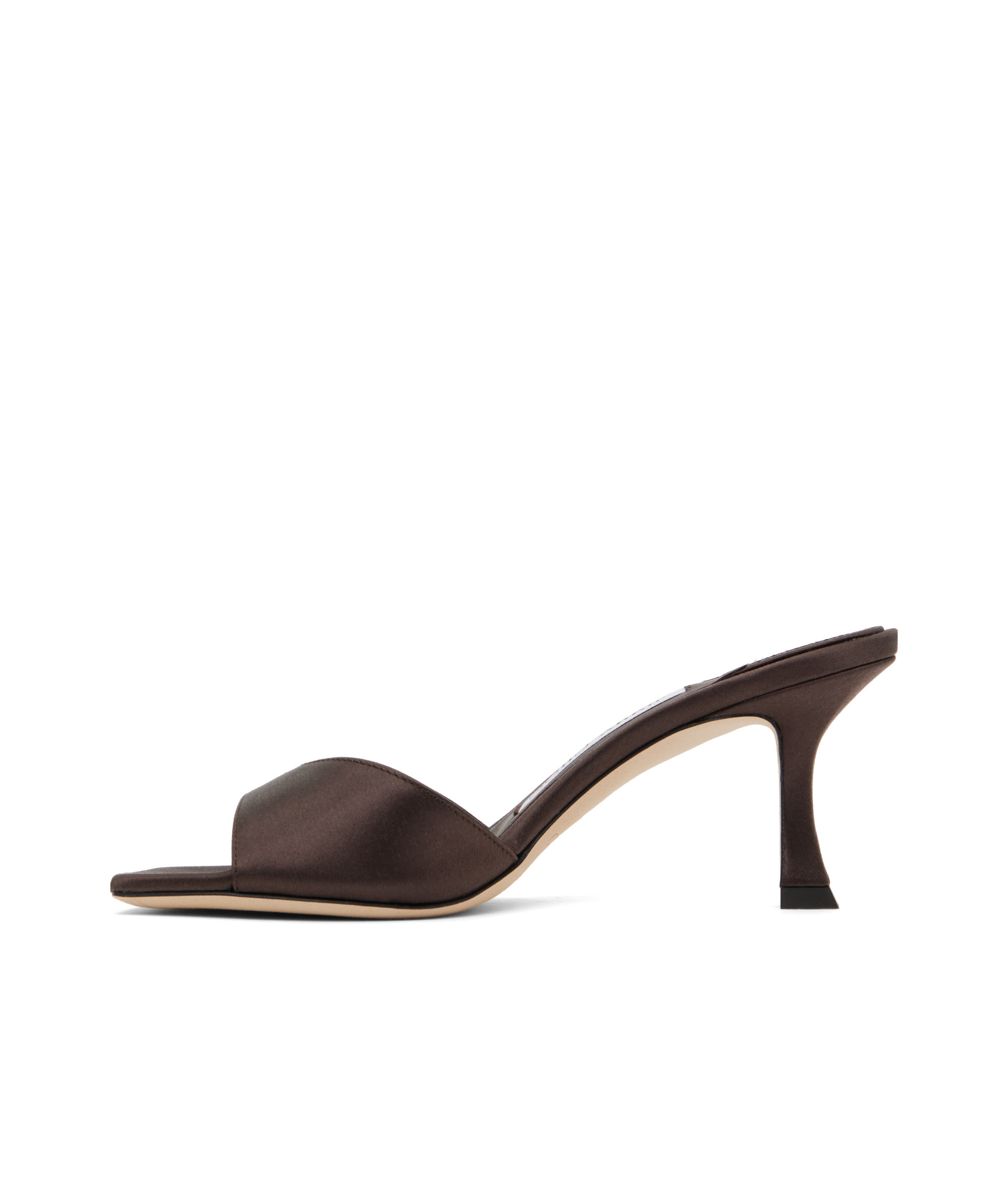 Jimmy Choo 70mm Skye Suede Heeled Sandals In Black