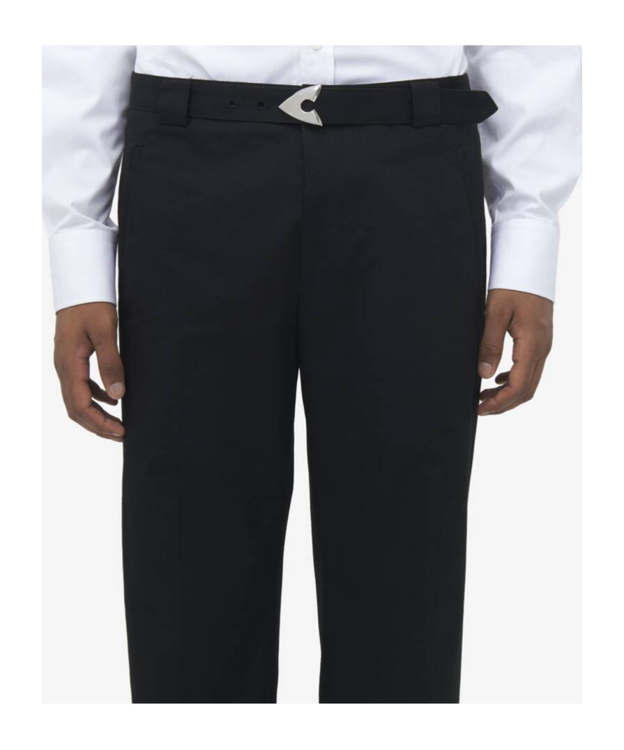Alexander Mcqueen Straight-leg Tailored Trousers In Black