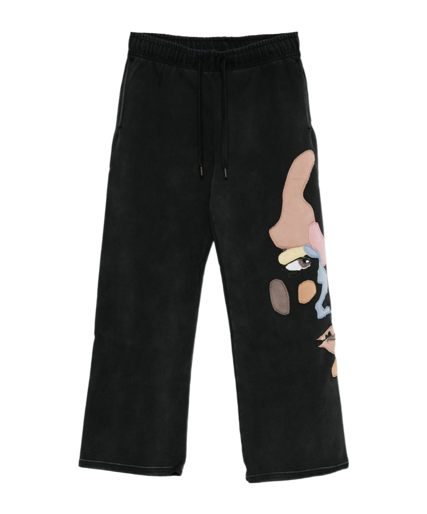 Kidsuper Drawstring Casual Pants In Black