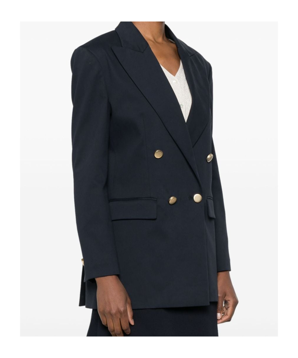 P.a.r.o.s.h . Crew Cotton Blend Blazer Jacket