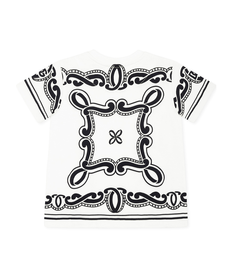 Dolce & Gabbana Bandana-print T-shirt In White
