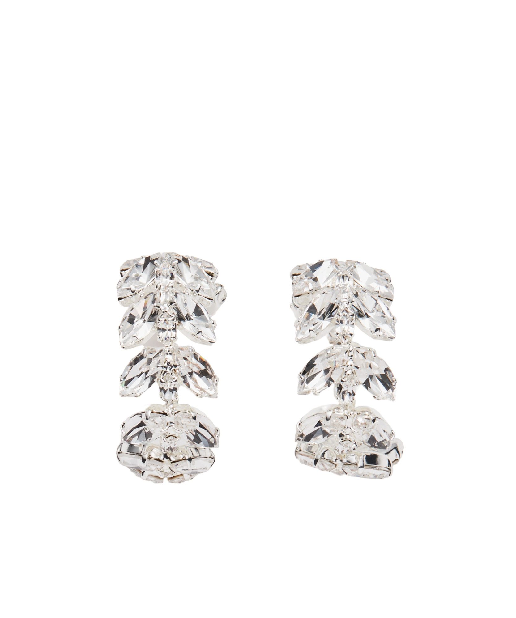 Magda Butrym Amel-pointed Earrings In White