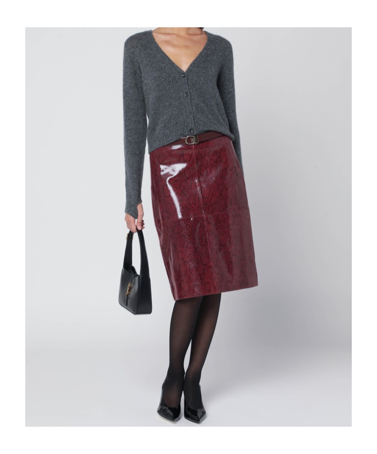 Roberto Collina Button Long-sleeved Sweater In Black