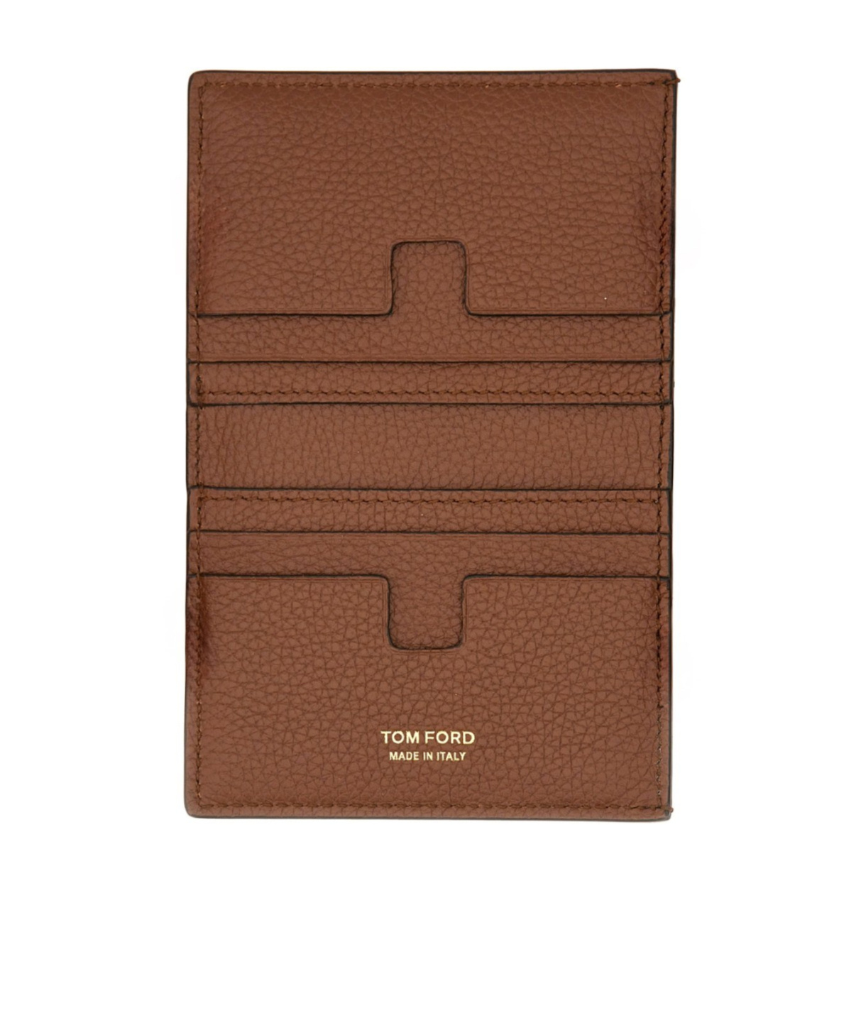 Tom Ford Folded Cardholder In Brown