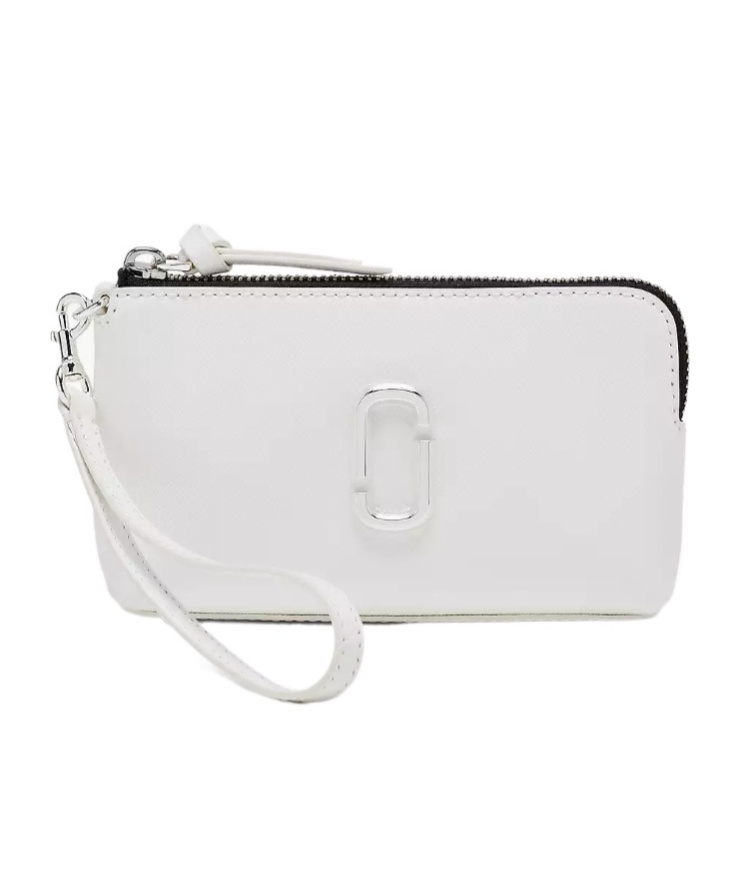 Marc Jacobs The Snapshot Dtm Wristlet In White