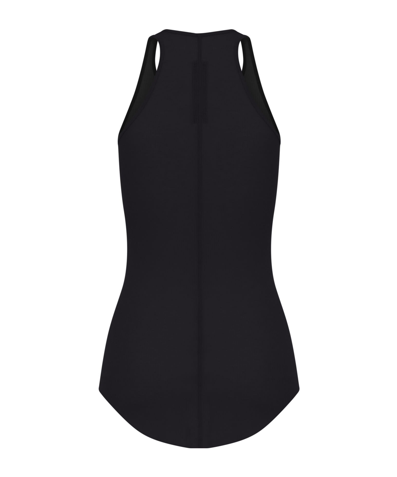 Rick Owens Crew Neck Vest In Black