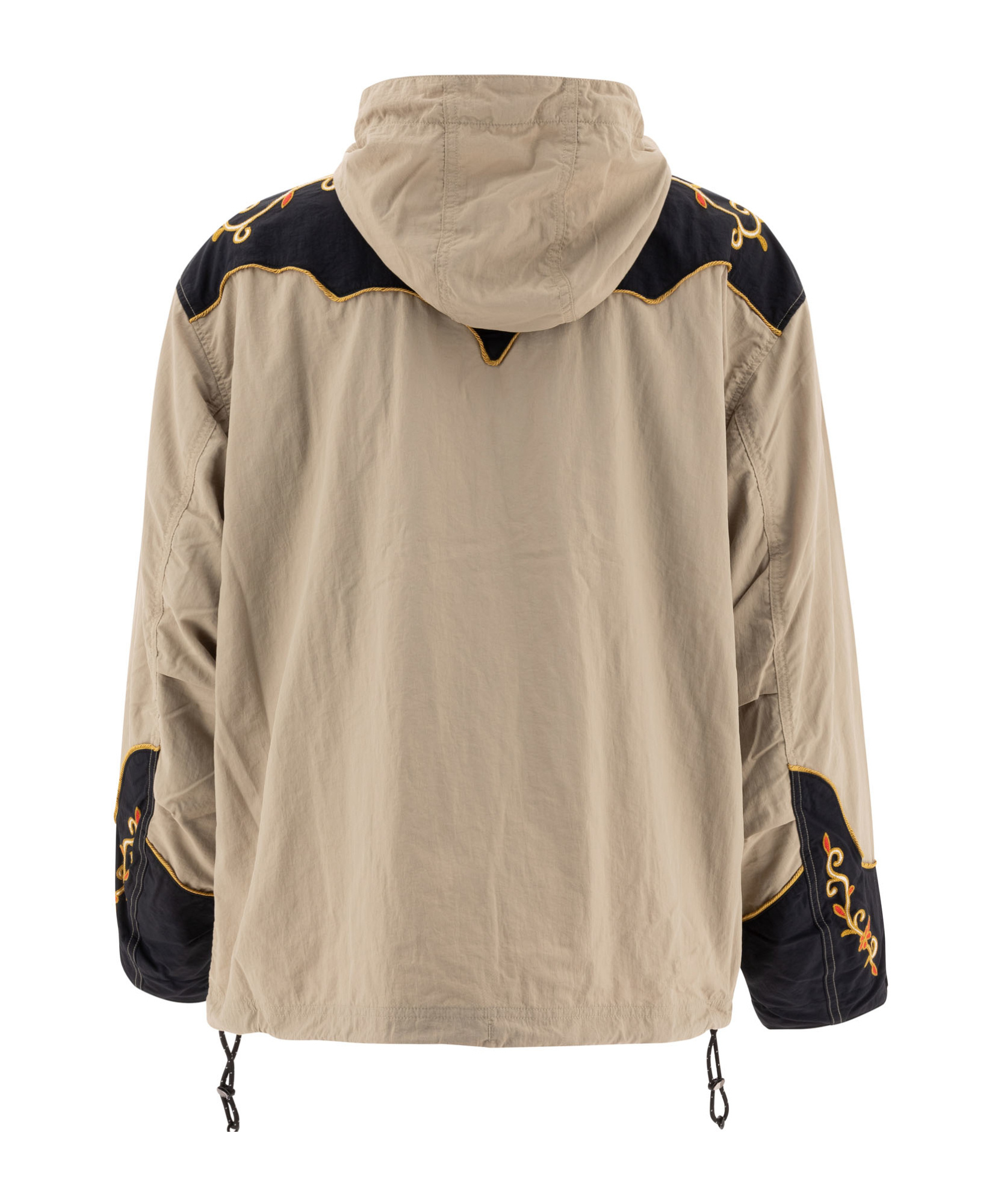 Shop Kapital Embroidered Jacket In Nude