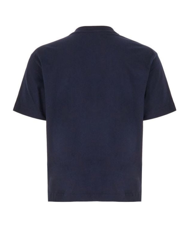 Palm Angels Man T-shirt White Size M Cotton In Blue