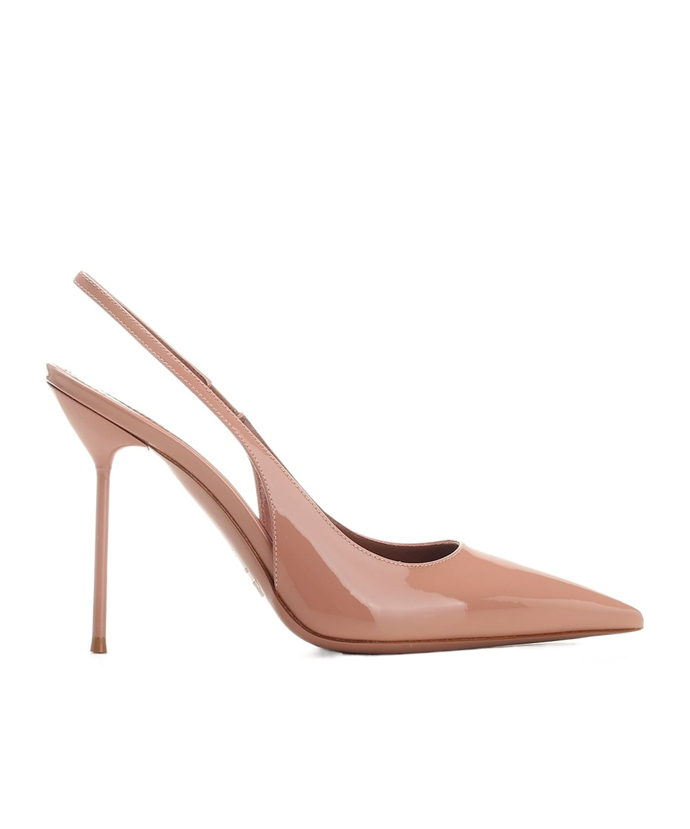 Paris Texas Patent Leather Lidia Slingback Pumps 105 In Nude