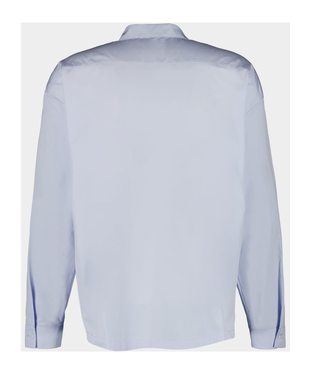 Prada Long-sleeved Shirt In White