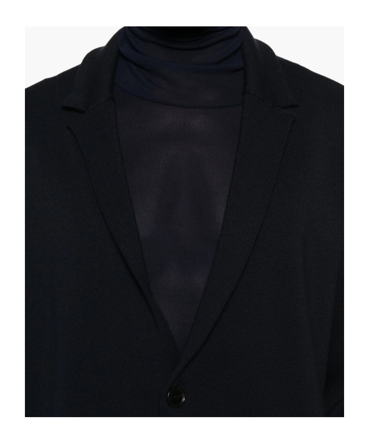 Roberto Collina Single-breasted Blazer In Black