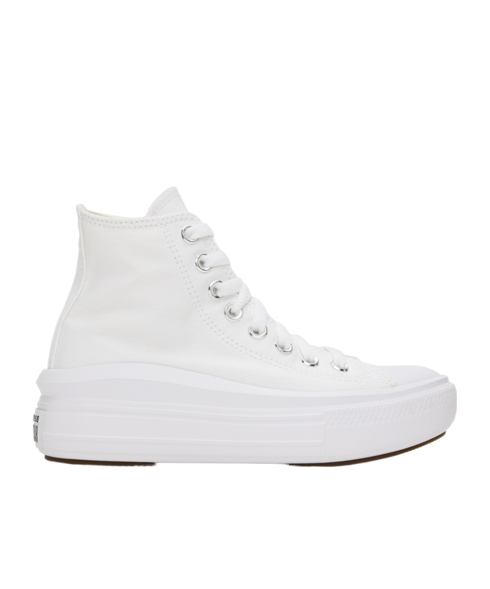 Converse Chuck Taylor All Star Move High-top Casual Trainers In White