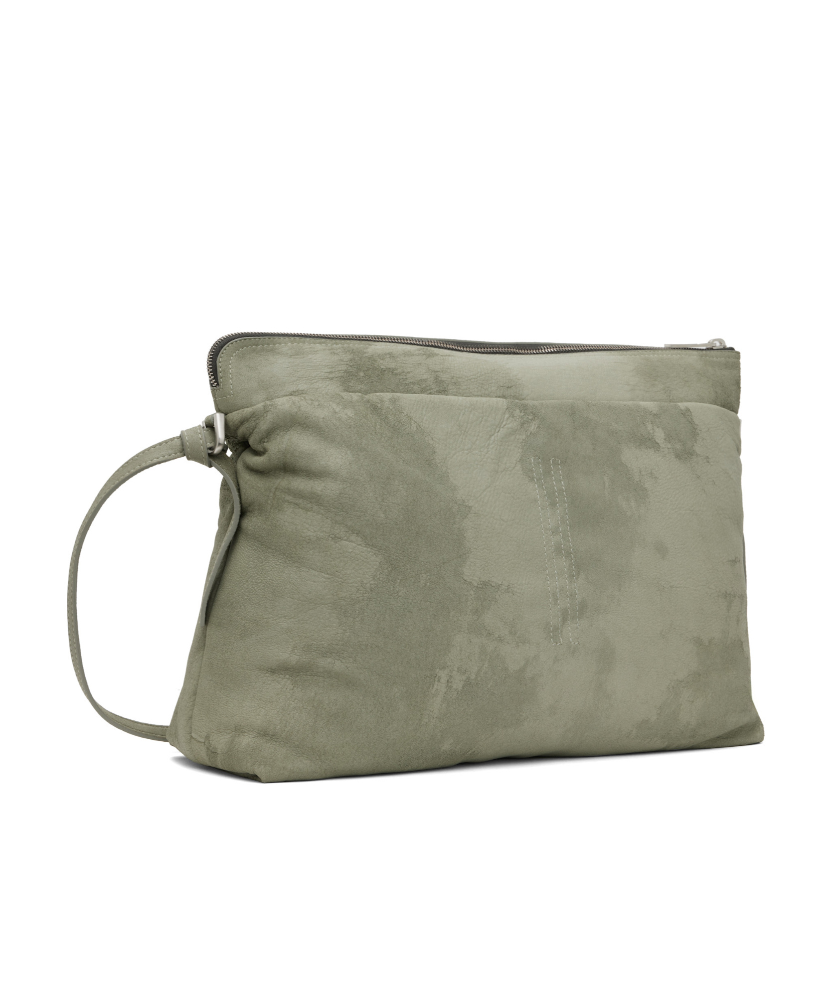 Rick Owens Large Cross-body Bag In Green