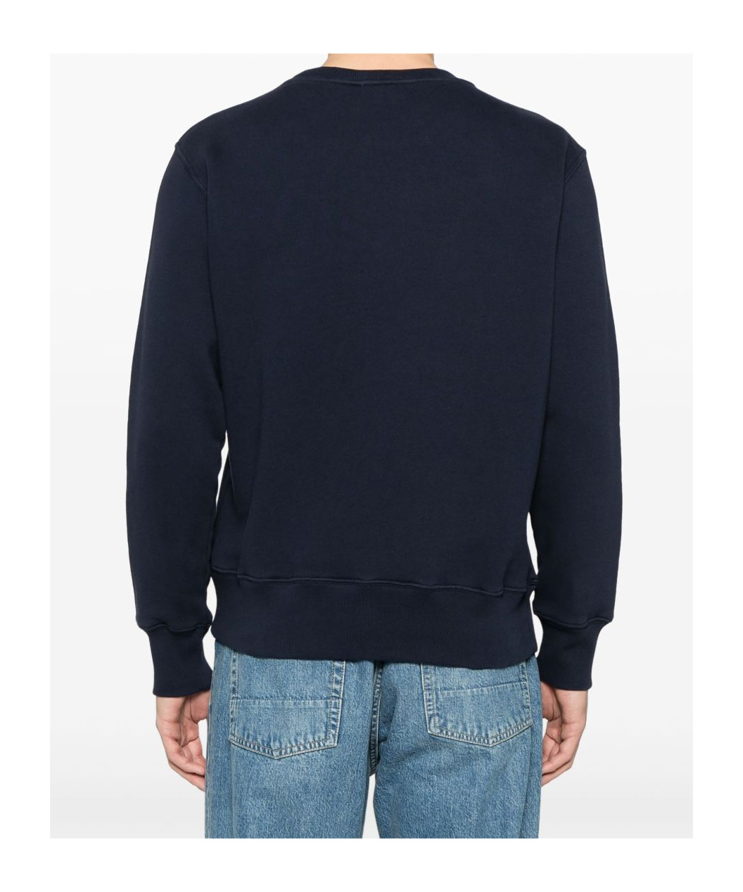 Autry Round-neck Sweater In Black