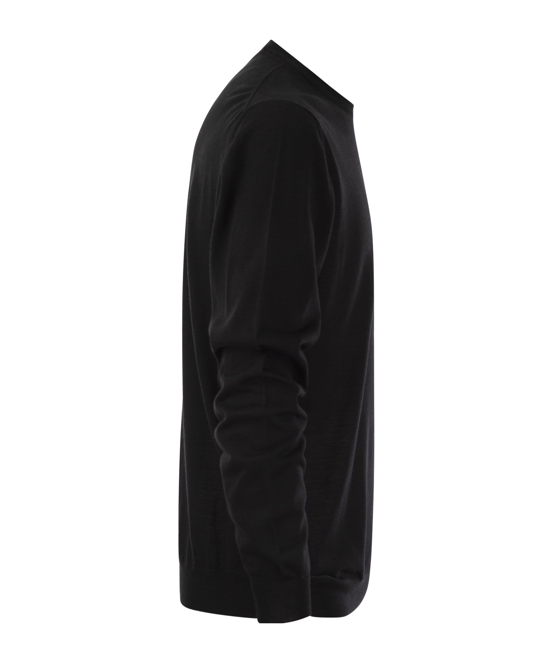 FEDELI FINE-KNIT VIRGIN-WOOL JUMPER