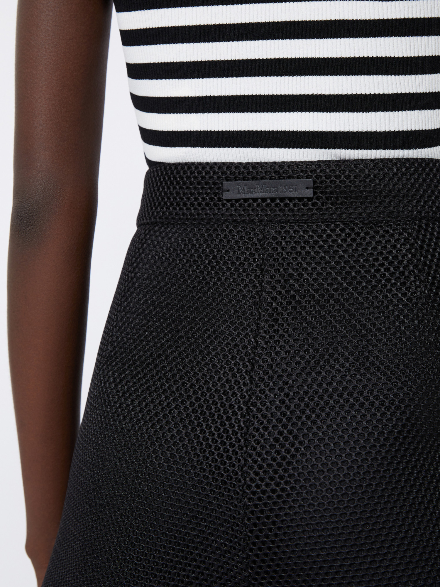 Max Mara Avena Jersey Trouser Black