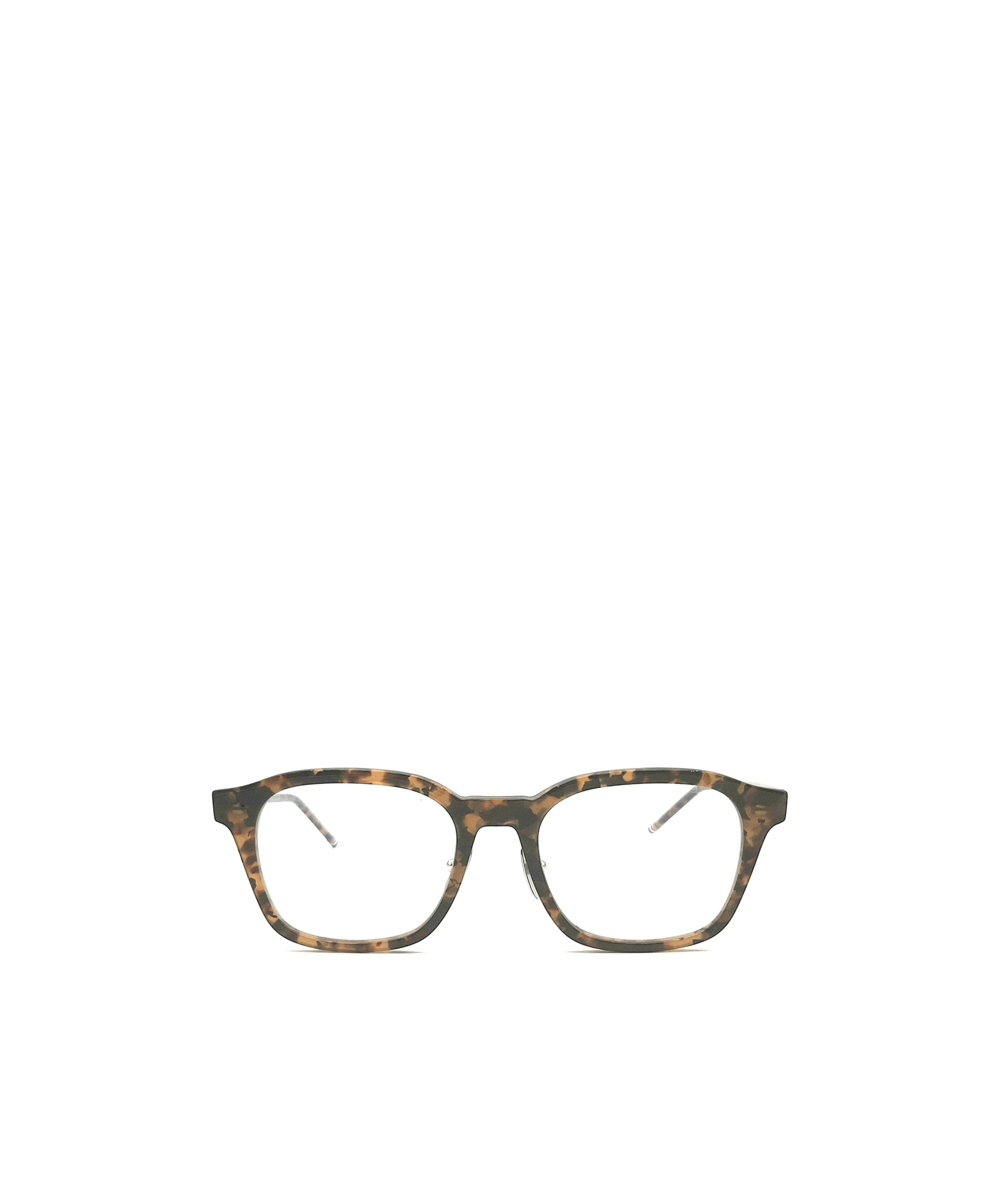 Thom Browne Eyewear Square Frame Glasses In Green