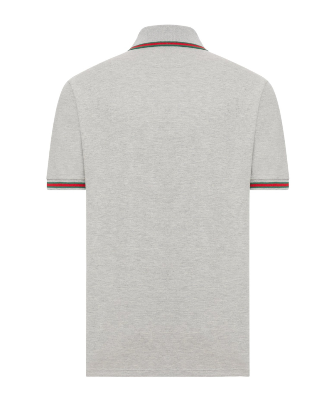 Gucci Cotton Polo Shirt Featuring Web Detail In White