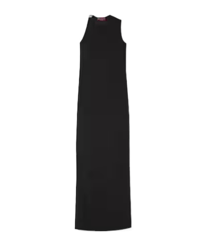 Gucci Evening Dress With Double G In Black