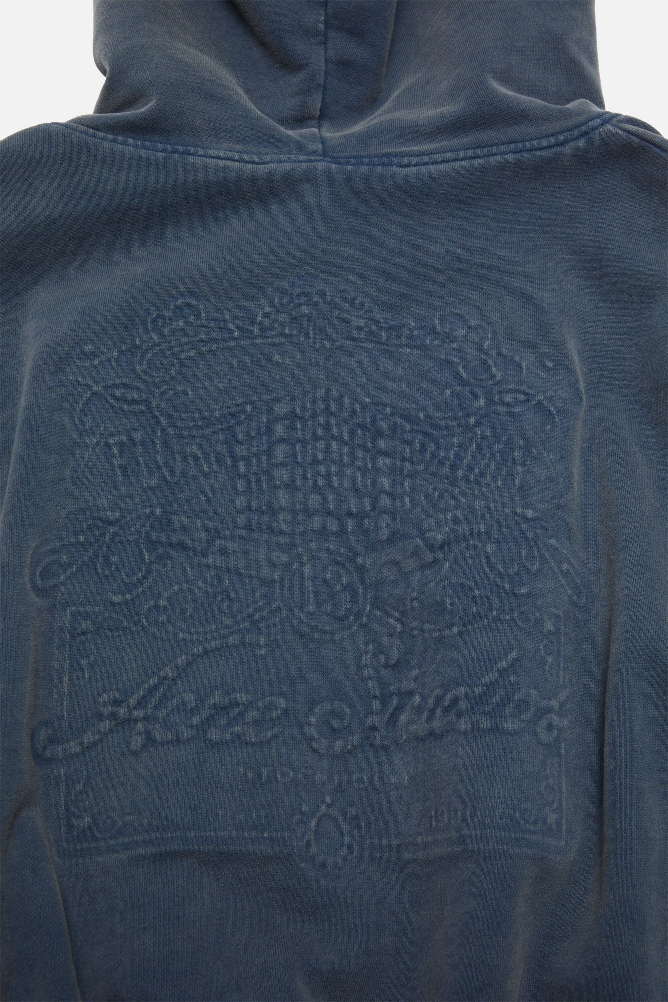 Acne Studios Zip-up Hoodie In Blue