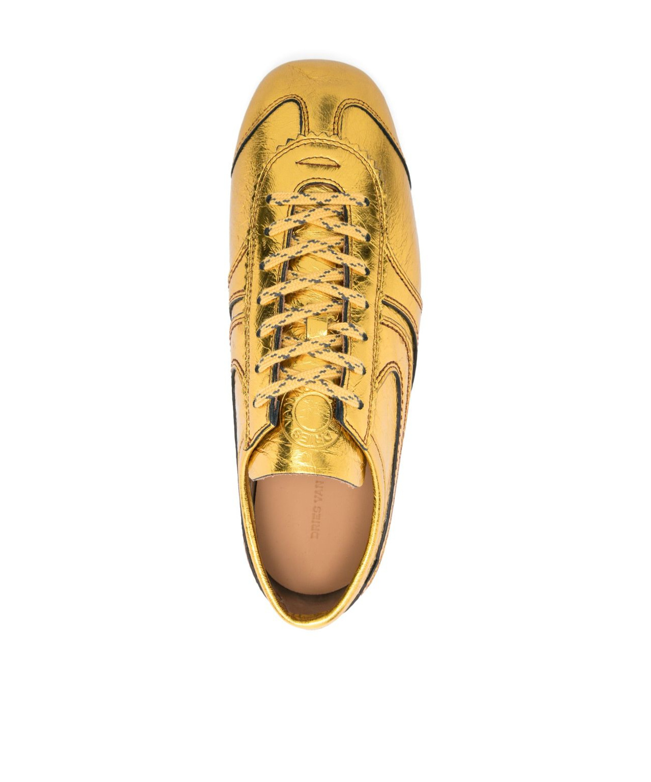 DRIES VAN NOTEN PANELLED SNEAKERS 