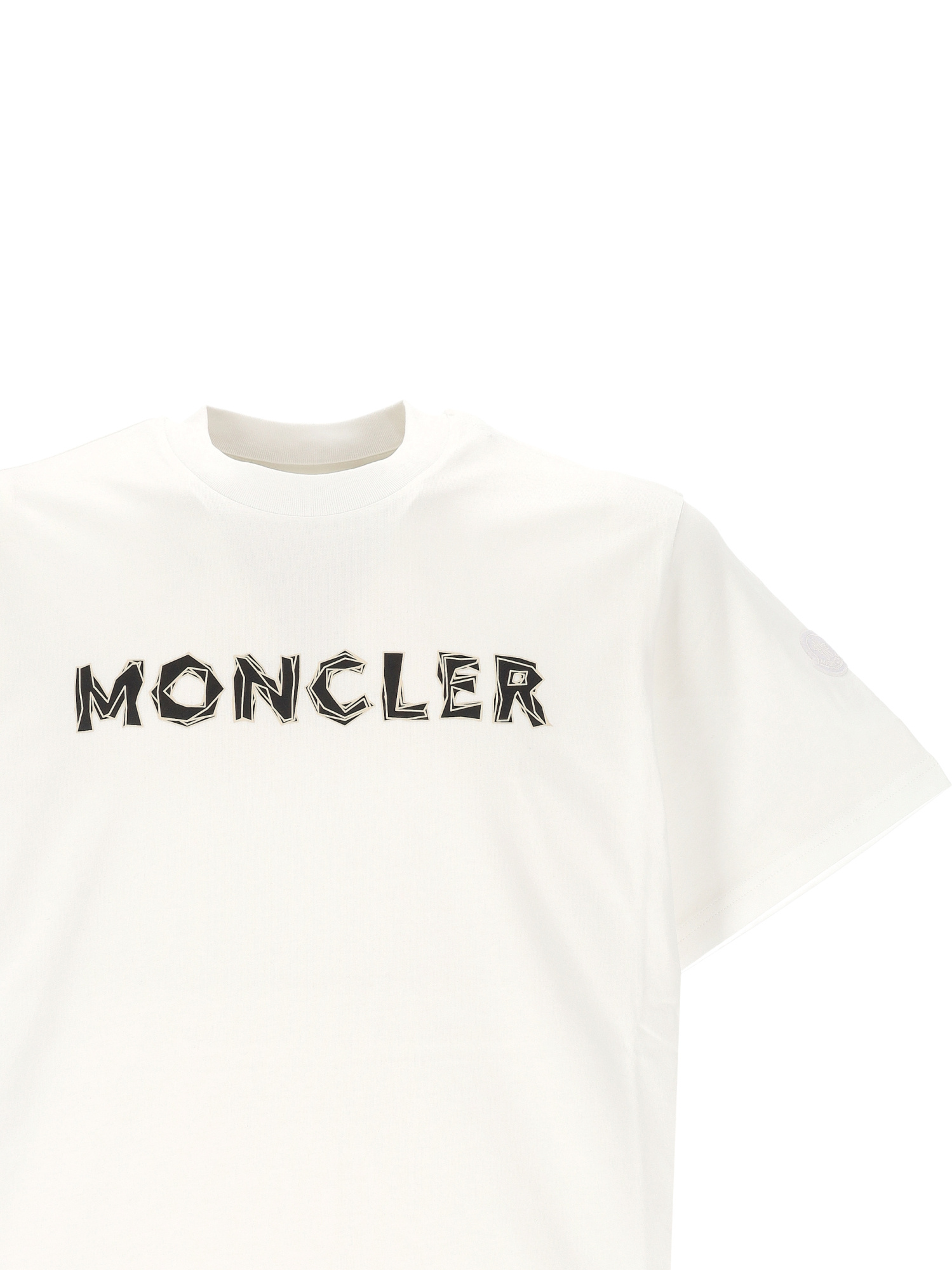Moncler Short-sleeved T-shirt In White